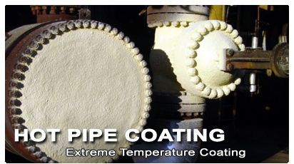 Industrial facility with comprehensive HPC high performance coating system for equipment protection and efficiency